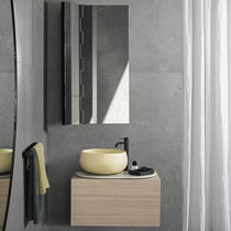 Mobile lavabo sospeso / in legno / in ceramica...