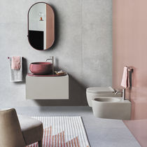 Mobile lavabo sospeso / in legno / in ceramica...