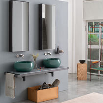 Piano lavabo doppio / in ceramica