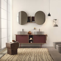 Mobile lavabo doppio / da appoggio / in...