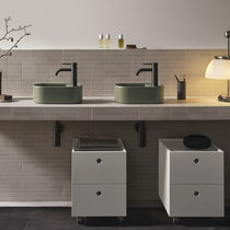 Lavabo da appoggio / in ceramica / 1 foro...