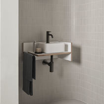 Lavabo da appoggio / in ceramica / 1 foro...
