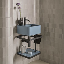 Mobile lavabo sospeso / in ceramica / in...
