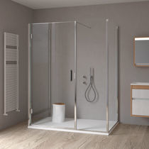 Box doccia in vetro / in acciaio inox /...