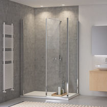 Box doccia in acciaio inox / d'angolo /...