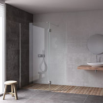 Box doccia in vetro / in acciaio inox /...