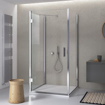 Box doccia in vetro / in acciaio inox /...
