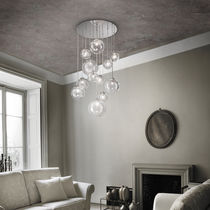 Lampadario design originale / in vetro soffiato...