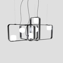 Lampadario moderno / in vetro / in metallo...