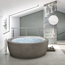 Vasca da bagno rotonda / da appoggio / per...