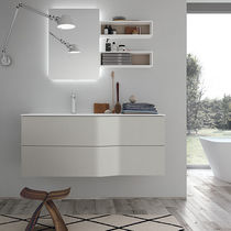 Mobile lavabo da appoggio / in frassino...