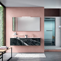 Mobile lavabo sospeso / in marmo / moderno...