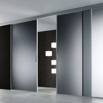 Porta da interno / in alluminio / scorrevole...