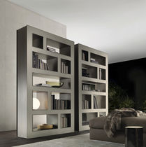 Libreria a muro / moderna / in alluminio...