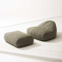 Pouf moderno / in tessuto / rettangolare...