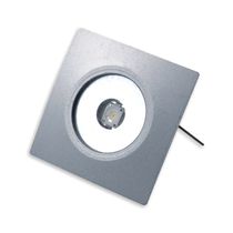 Luce ad incasso / LED / quadrata / da esterno