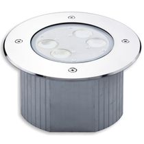 Luce ad incasso / LED / tonda / in alluminio