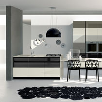 Cucina moderna / impiallacciata in legno...