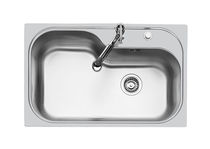 Lavello a 1 vasca / in acciaio inox / da...