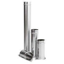 Canna fumaria in acciaio inox / sistema...