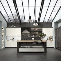 Cucina classica / in legno / in vetro /...