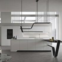 Cucina moderna / in marmo / in quarzo /...