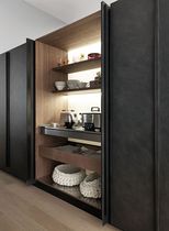 Mobile alto per cucina moderno / in legno...