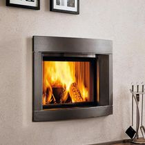 Rivestimento per camini moderno / in acciaio...