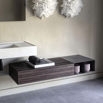 Mobile lavabo sospeso / in legno / moderno...