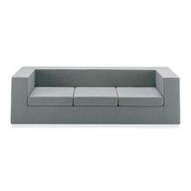 Divano design minimalista / in tessuto /...