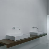 Lavabo da appoggio / in ceramica / rettangolare...