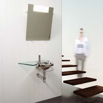 Lavabo sospeso / in acciaio inossidabile...
