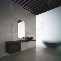 Mobile lavabo sospeso / in legno / moderno...