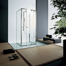 Box doccia in vetro / rettangolare / con...