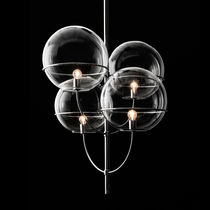 Lampada a sospensione / in metallo / in...