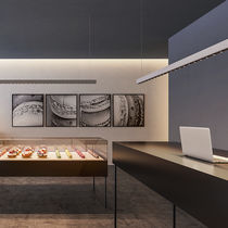 Luce a sospensione / LED / lineare / IP54