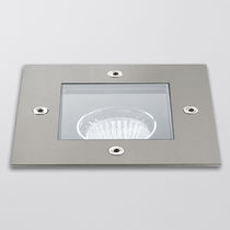 Luce da incasso a pavimento / LED / quadrata...