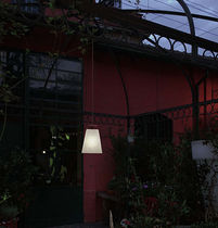 Lampada a sospensione / in tessuto / in...