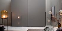 Armadio moderno / in legno laccato / in...