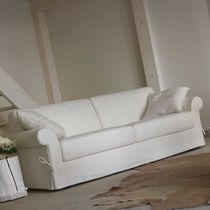 Divano letto / classico / beige / in tessuto