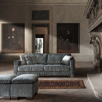 Divano letto / Art Deco / in tessuto / 2...