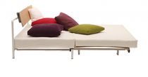 Divano letto / moderno / 3 posti / con rivestimento...