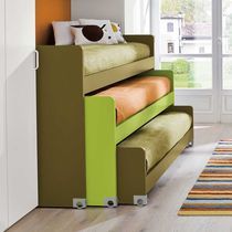 Letto con letto estraibile / singolo / moderno...