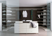 Cabina armadio moderna / in legno laccato