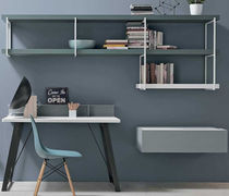 Cameretta grigia / blu / in legno laccato...