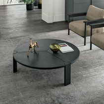 Tavolino basso moderno / in rovere / con...