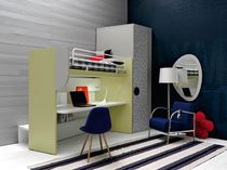 Letto a soppalco / singolo / moderno / per...