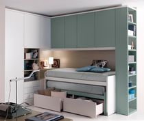Letto con letto estraibile / singolo / moderno...