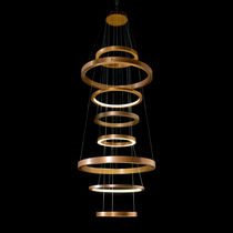 Lampadario moderno / in ottone / in acciaio...