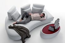 Divano modulare / moderno / bianco / in...